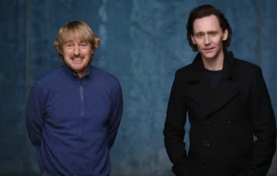 Tom Hiddleston and Owen Wilson present the new Loki Poster